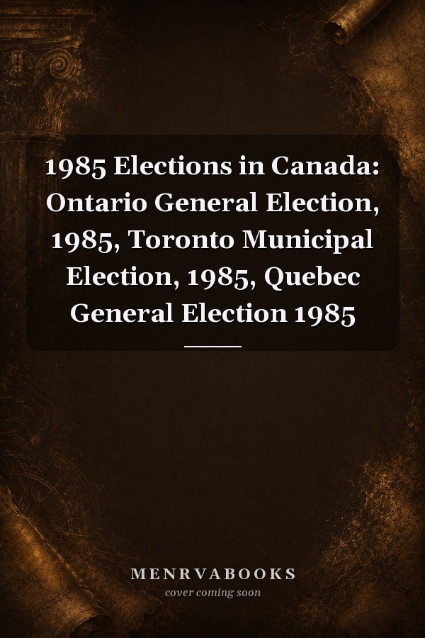 1985 Elections in Canada: Ontario General Election, 1985, Toronto Municipal Election, 1985, Quebec General Election 1985
