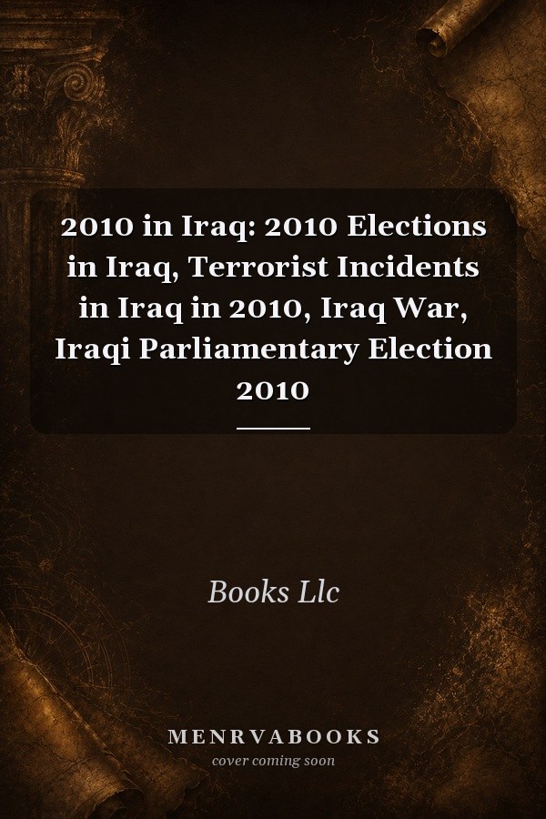 2010 in Iraq: 2010 Elections in Iraq, Terrorist Incidents in Iraq in 2010, Iraq War, Iraqi Parliamentary Election 2010