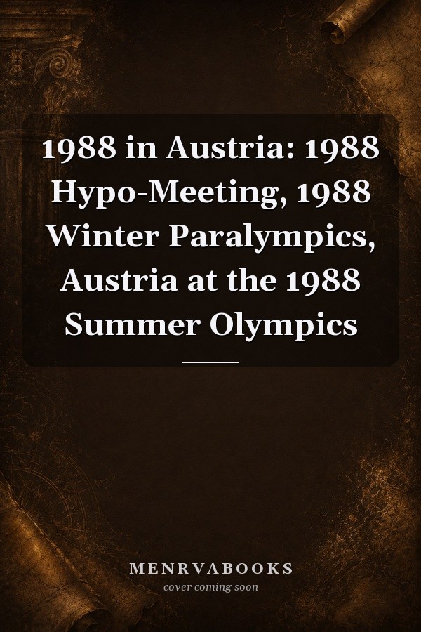 1988 in Austria: 1988 Hypo-Meeting, 1988 Winter Paralympics, Austria at the 1988 Summer Olympics