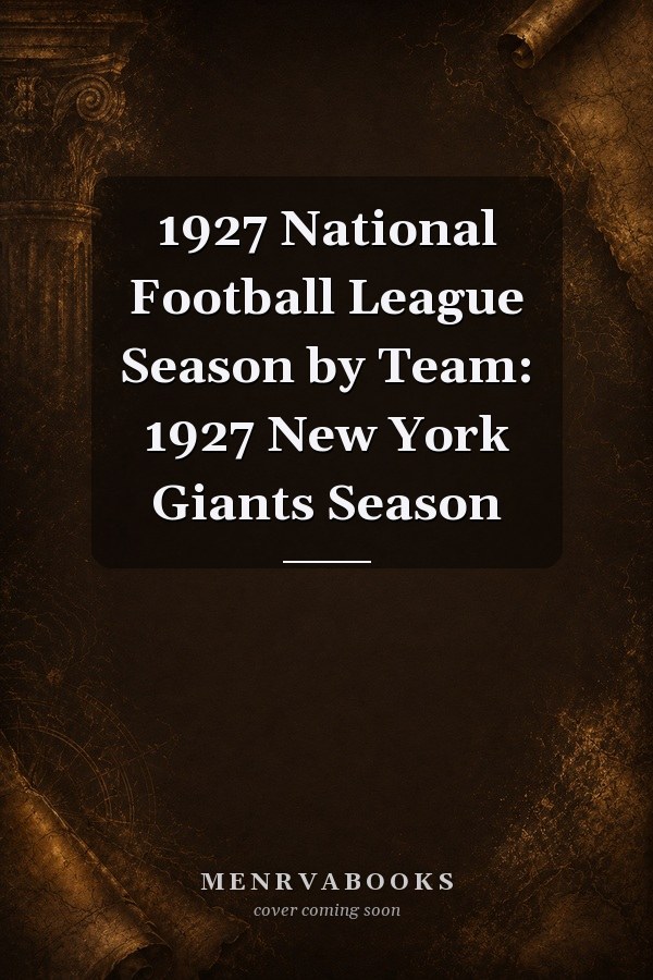 1927 National Football League Season by Team: 1927 New York Giants Season