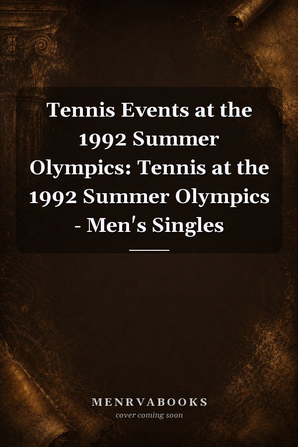 Tennis Events at the 1992 Summer Olympics: Tennis at the 1992 Summer Olympics - Men's Singles