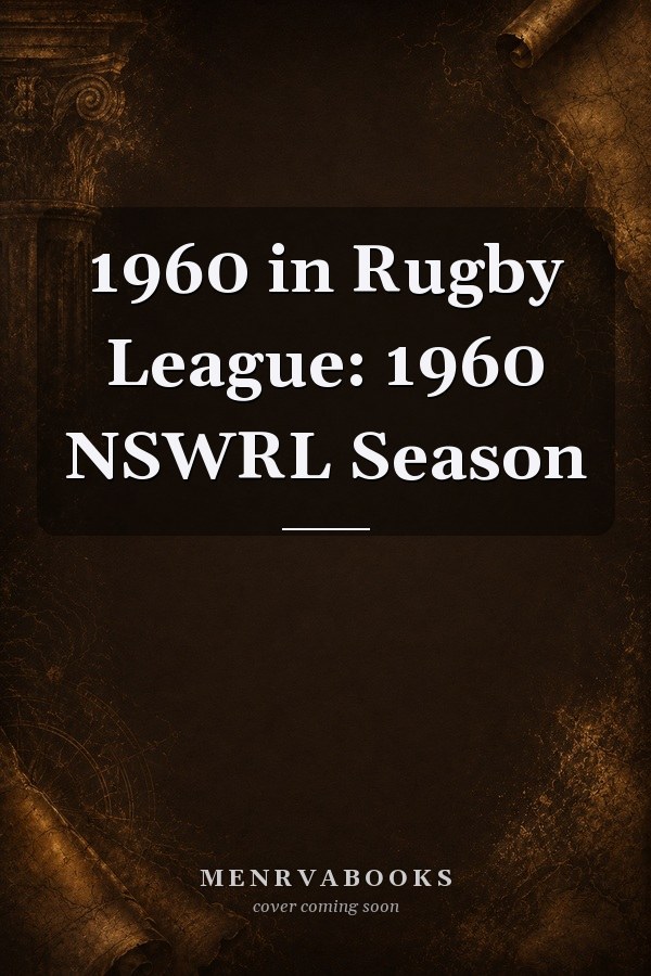 1960 in Rugby League: 1960 NSWRL Season