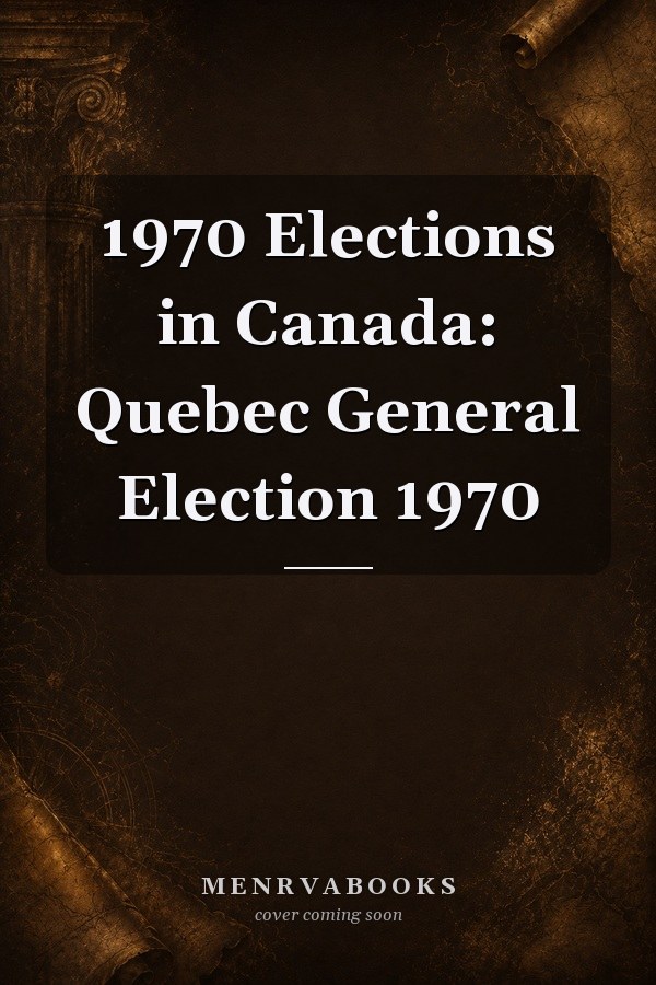 1970 Elections in Canada: Quebec General Election 1970