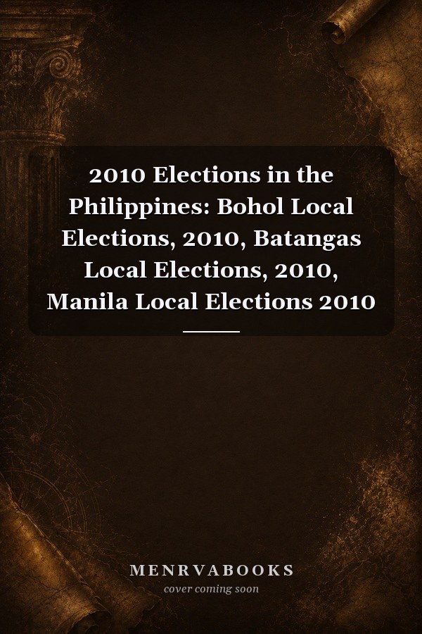 2010 Elections in the Philippines: Bohol Local Elections, 2010, Batangas Local Elections, 2010, Manila Local Elections 2010