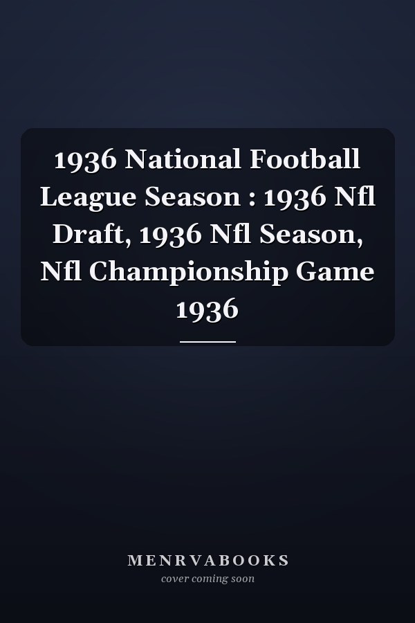 1936 National Football League Season