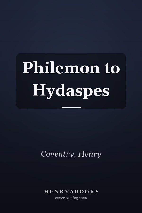 Philemon to Hydaspes