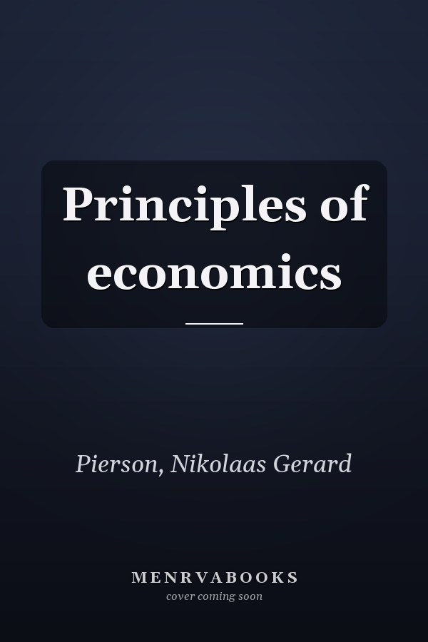 Principles of economics