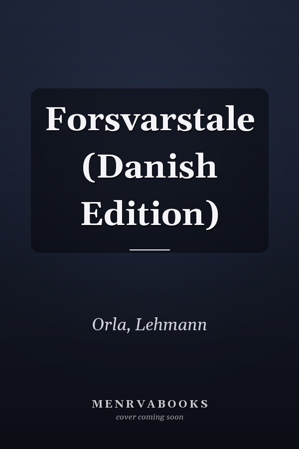 Forsvarstale (Danish Edition)