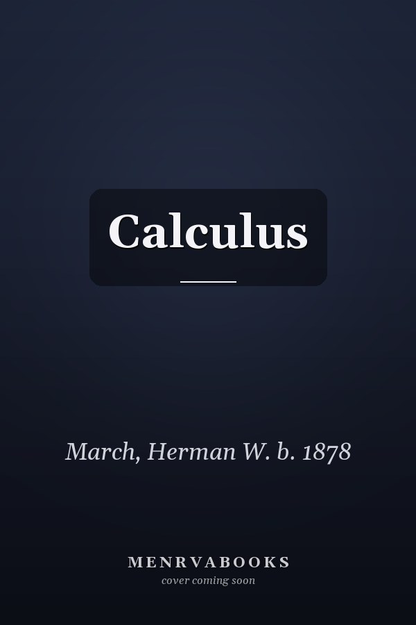 Calculus