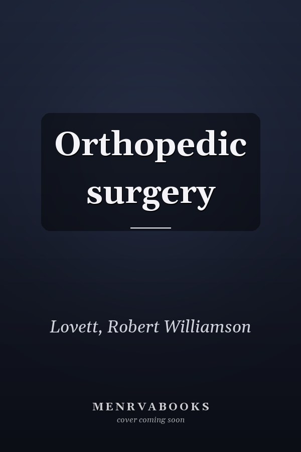 Orthopedic surgery