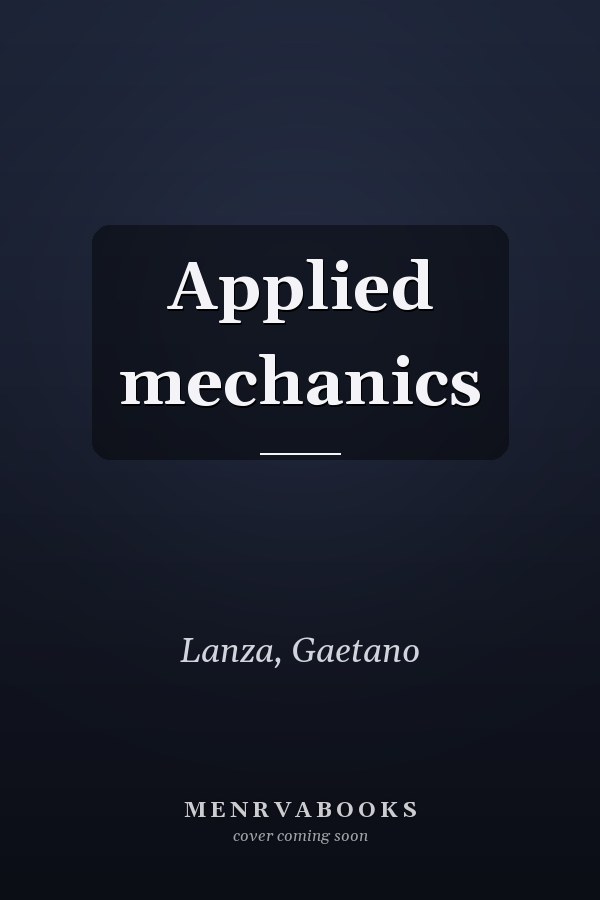 Applied mechanics