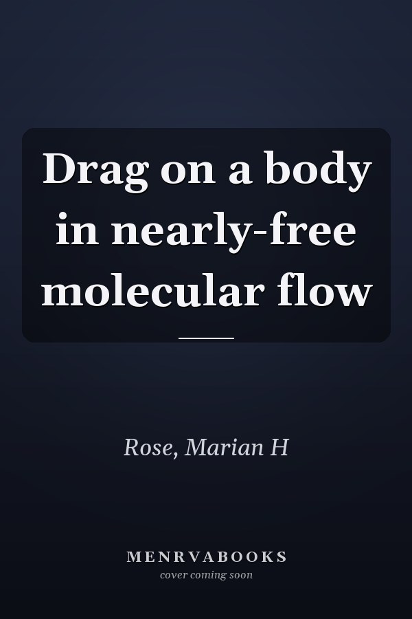 Drag on a body in nearly-free molecular flow