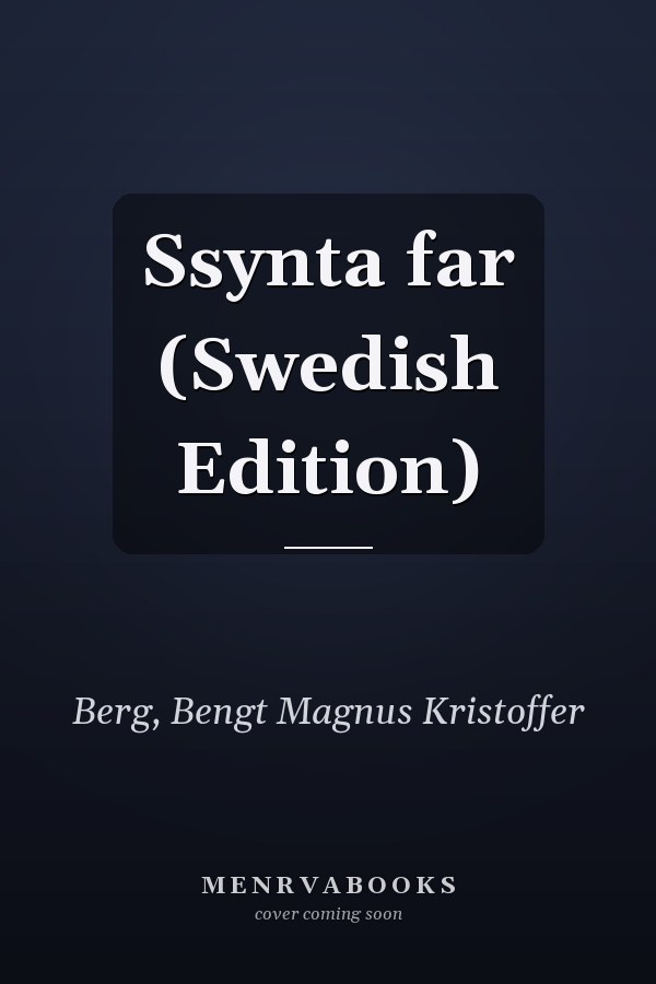 Ssynta far (Swedish Edition)