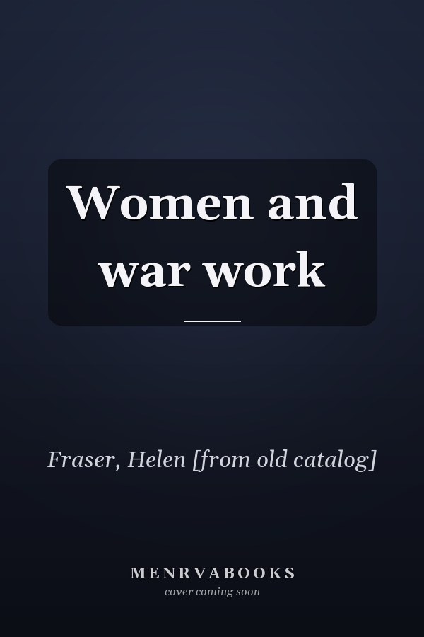Women and war work