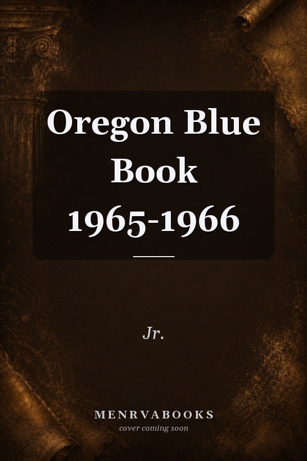 Oregon Blue Book 1965-1966