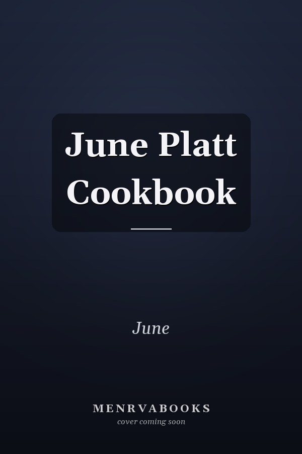 June Platt Cookbook
