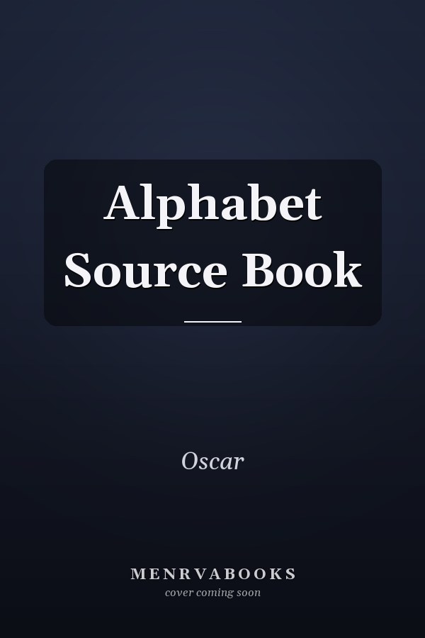 Alphabet Source Book
