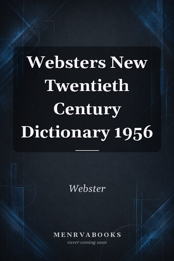Websters New Twentieth Century Dictionary 1956