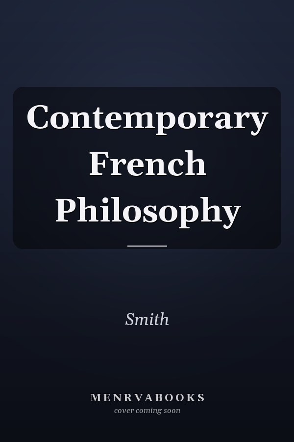 Contemporary French Philosophy