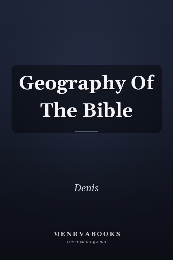 Geography Of The Bible