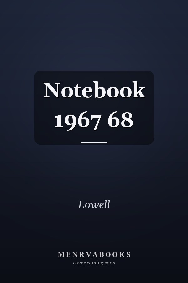 Notebook 1967 68