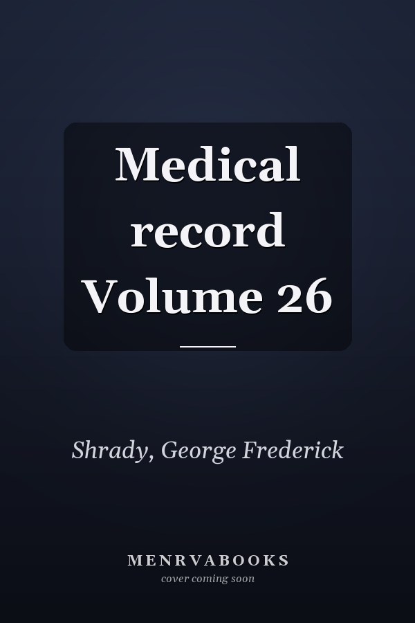 Medical record Volume 26