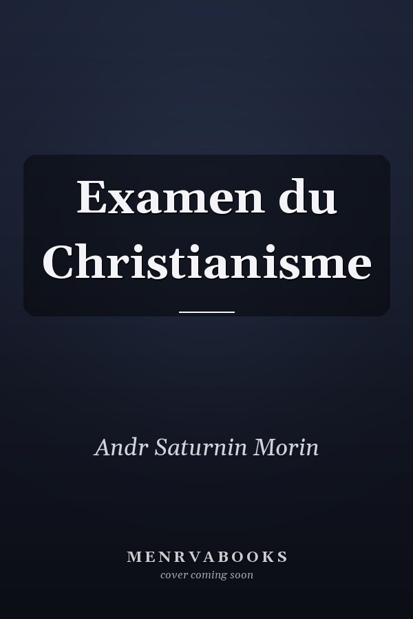 Examen du Christianisme