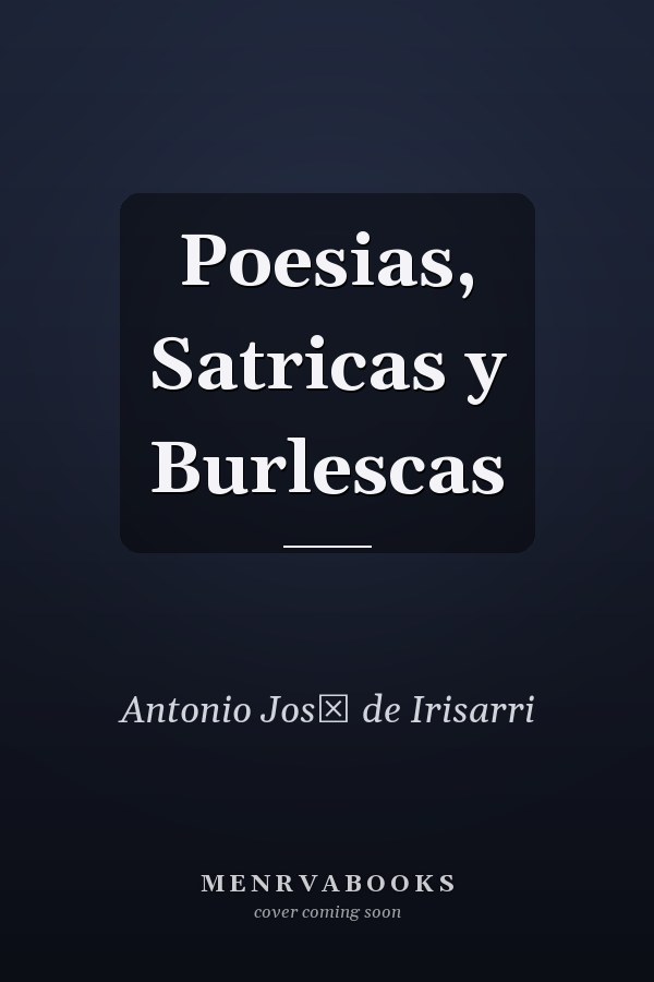 Poesias, Satricas y Burlescas