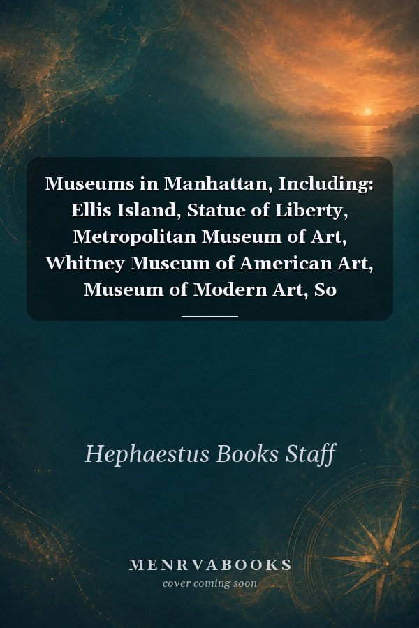 Museums in Manhattan, Including: Ellis Island, Statue of Liberty, Metropolitan Museum of Art, Whitney Museum of American Art, Museum of Modern Art, So
