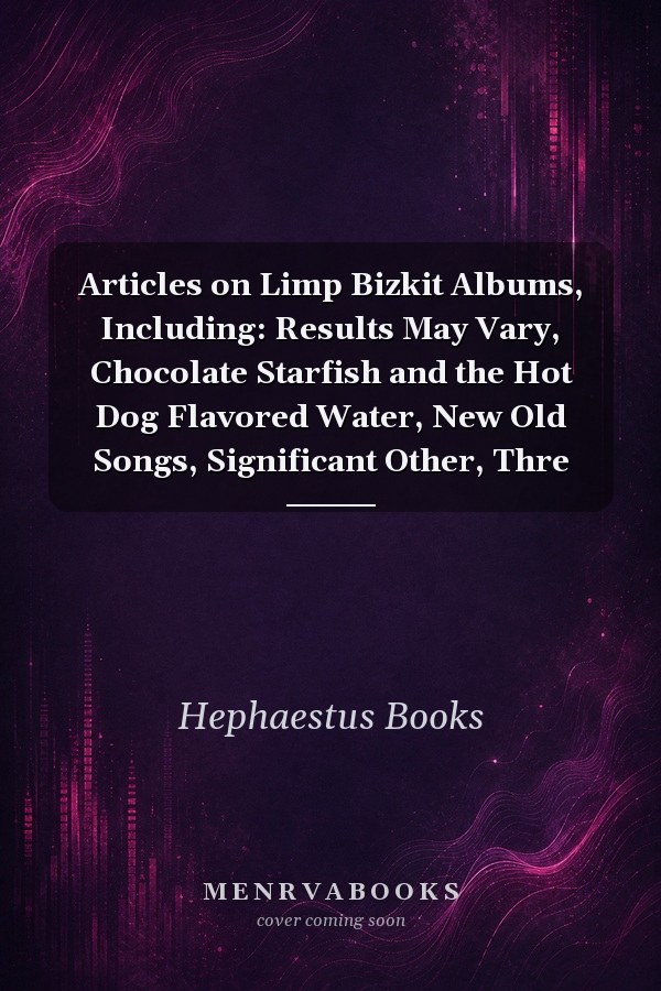 Articles on Limp Bizkit Albums, Including: Results May Vary, Chocolate Starfish and the Hot Dog Flavored Water, New Old Songs, Significant Other, Thre
