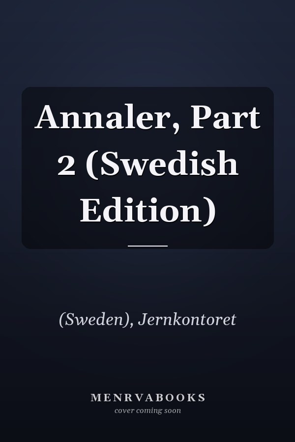 Annaler, Part 2 (Swedish Edition)