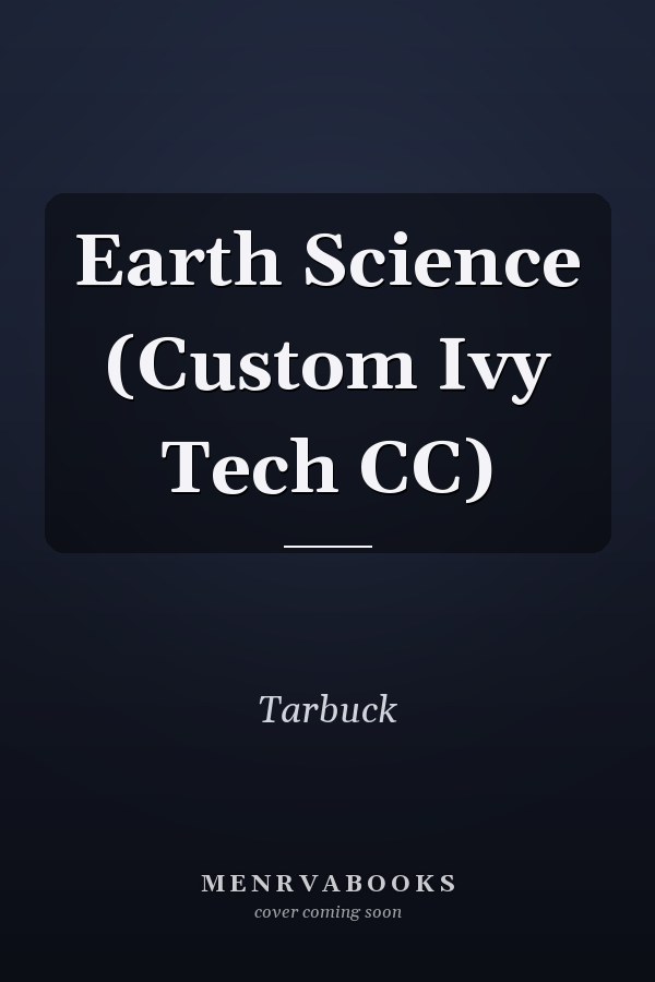 Earth Science (Custom Ivy Tech CC)