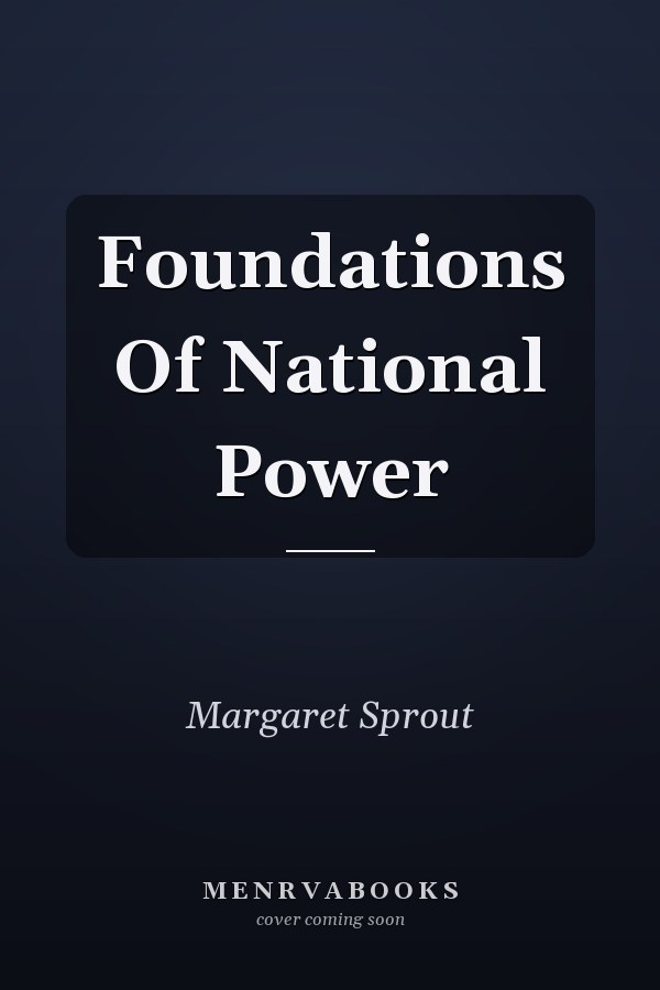 Foundations Of National Power