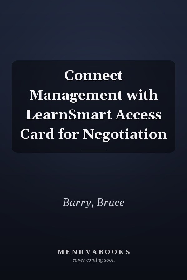 Connect Management with LearnSmart Access Card for Negotiation