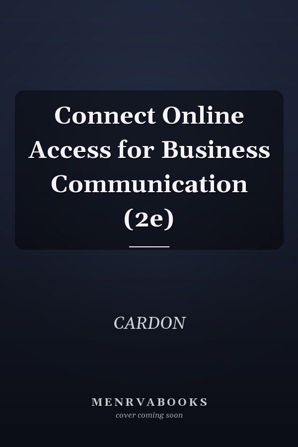 Connect Online Access for Business Communication (2e)