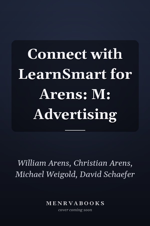 Connect with LearnSmart for Arens: M: Advertising