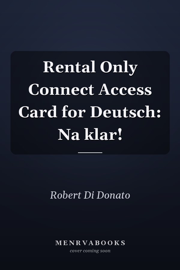 Rental Only Connect Access Card for Deutsch: Na klar!