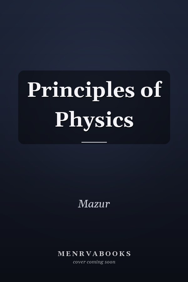 Principles of Physics