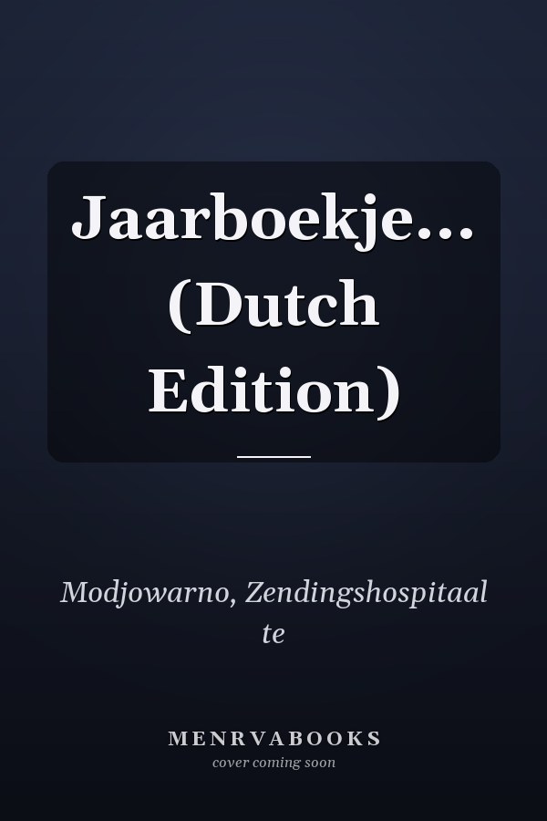 Jaarboekje... (Dutch Edition)