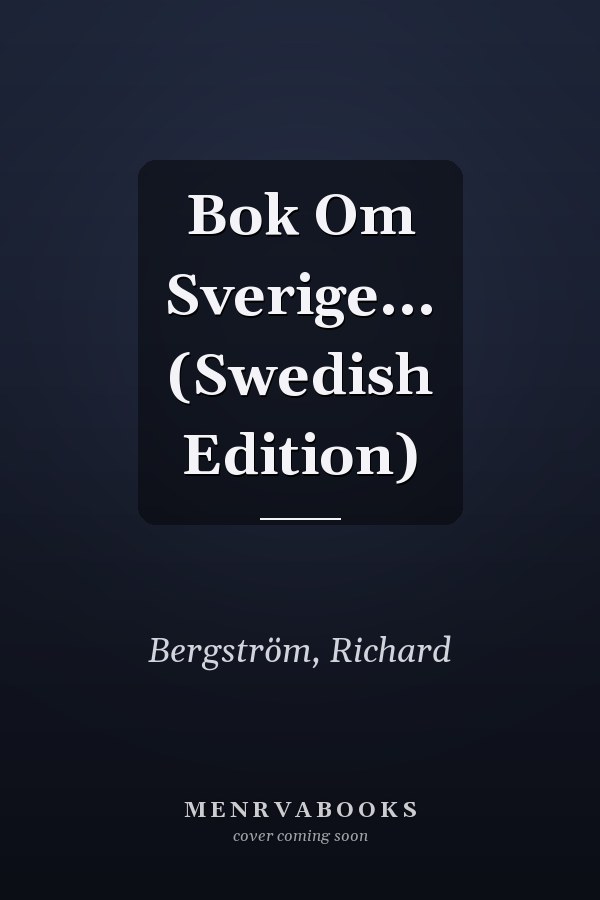 Bok Om Sverige... (Swedish Edition)