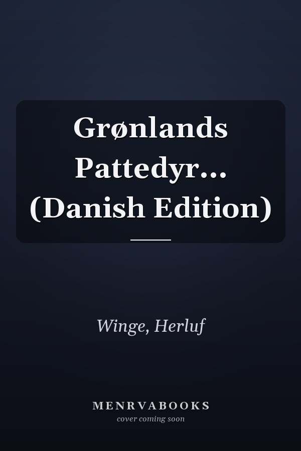 Grønlands Pattedyr... (Danish Edition)
