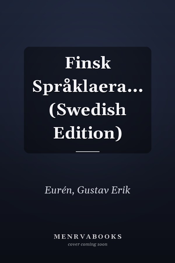 Finsk Språklaera... (Swedish Edition)