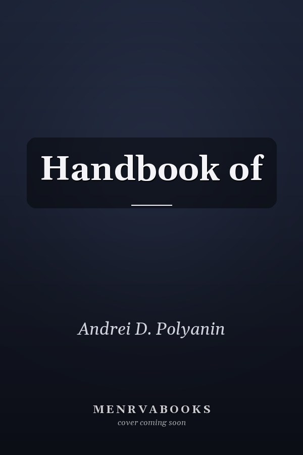 Handbook of