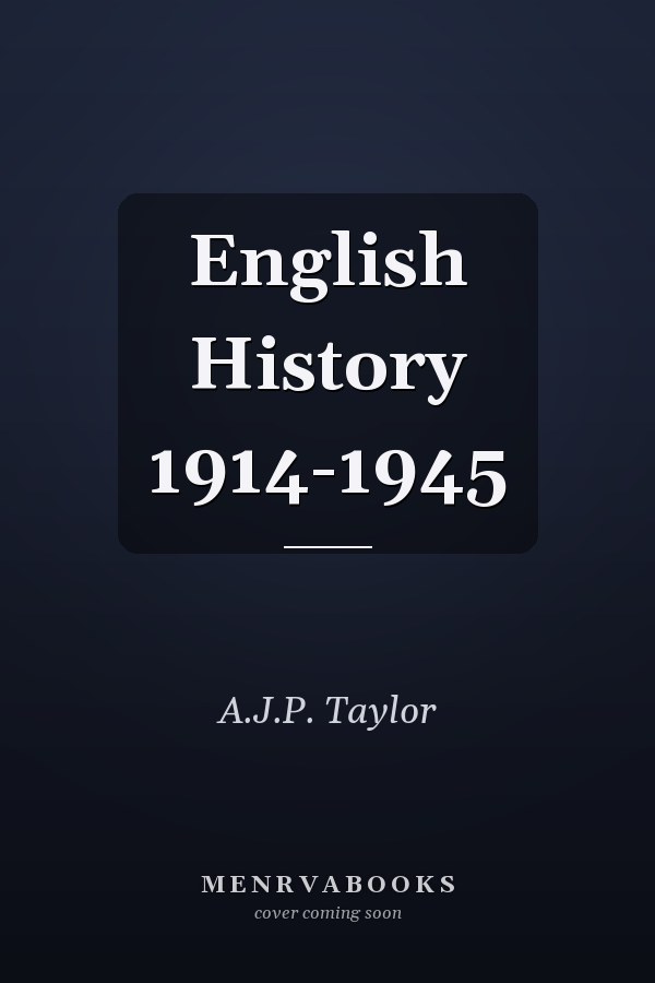 English History 1914-1945
