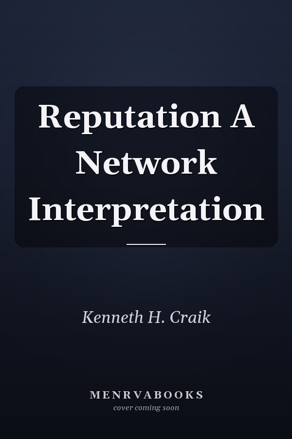 Reputation A Network Interpretation