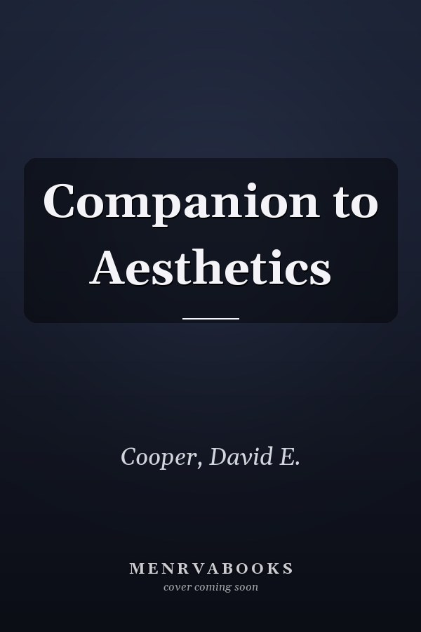 Companion to Aesthetics