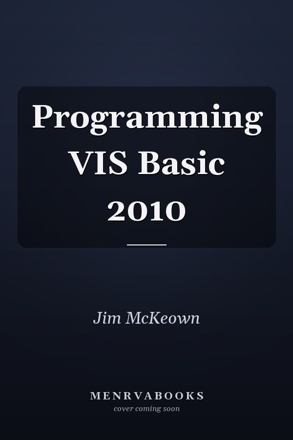 Programming VIS Basic 2010