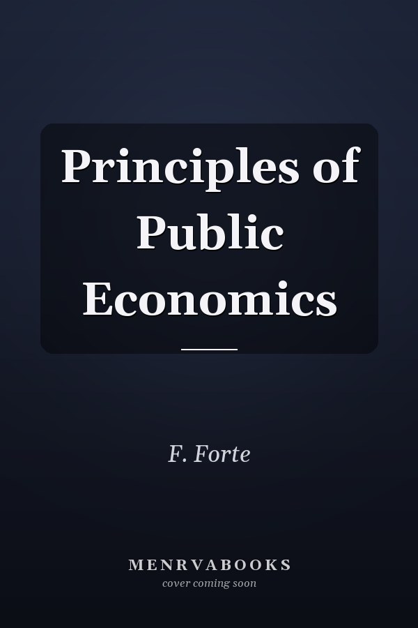 Principles of Public Economics