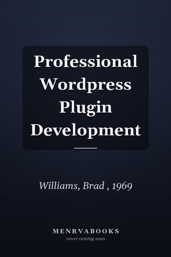 Professional Wordpress Plugin Development
