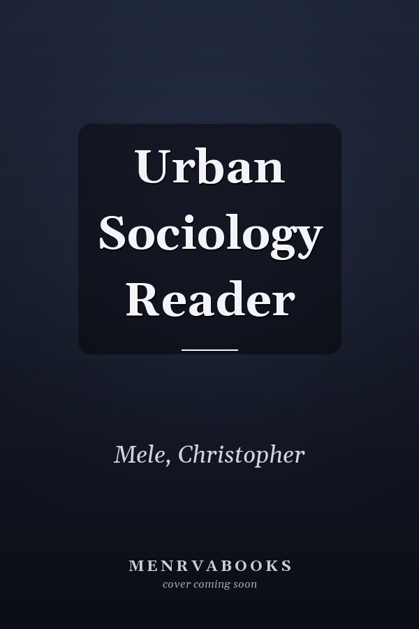 Urban Sociology Reader